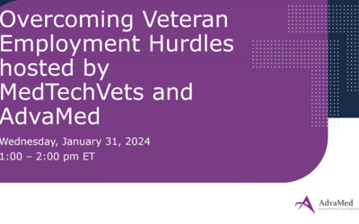 Overcoming Veteran Employment Hurdles: Webinar with AdvaMed