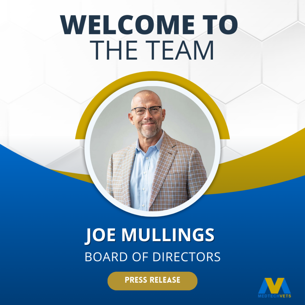 Joe Mullings Board of Directors Press Release